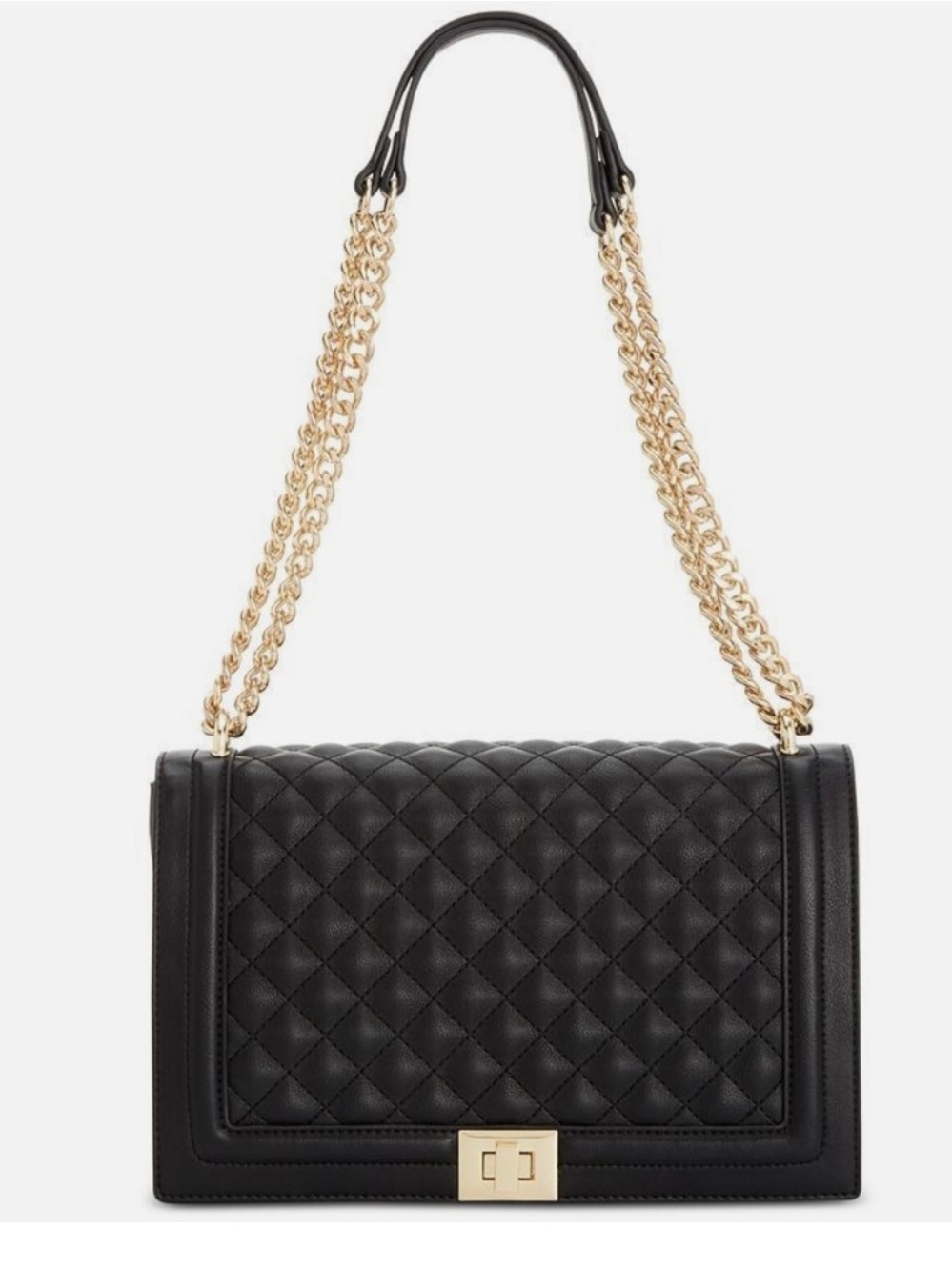 NWT INC Quilted Chain Shoulder/Crossbody Bag